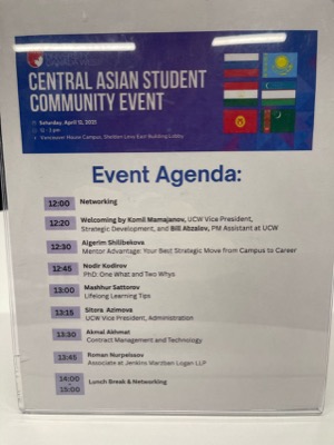 Central Asian Community Engagement